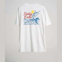 T-shirt Salty Crew Jackpot blanc