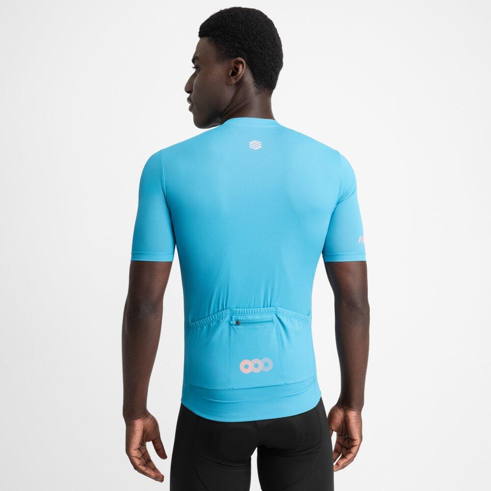 Maglia in rete da ciclismo a maniche corte da uomo M8 Environs Blu 6/7