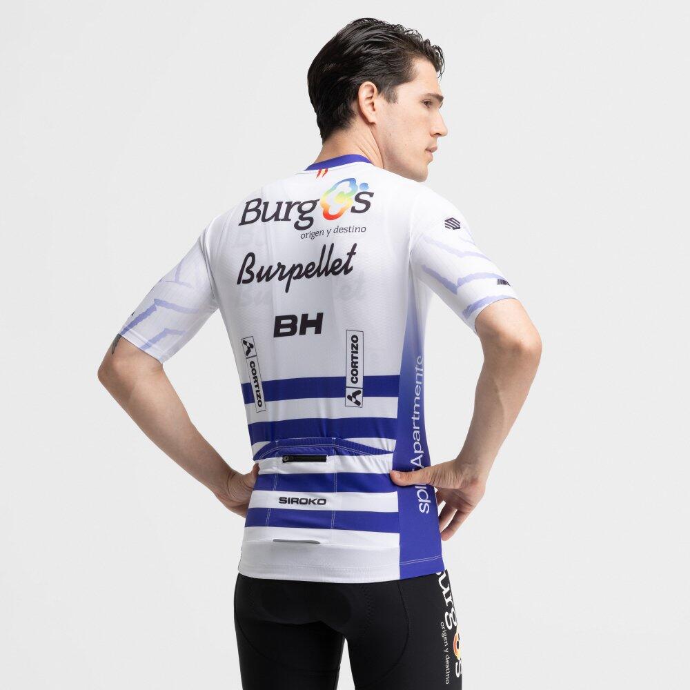 Maillot vélo manches courtes homme Burgos Burpellet BH x Siroko BBBH Campeon Ur 6/7
