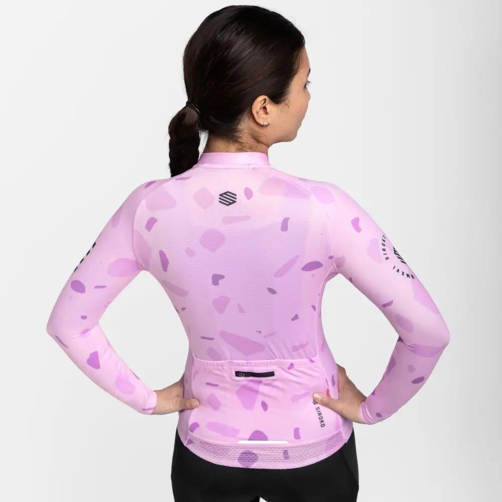 Camisola ultraleve de ciclismo mulher M2 Annie Lavanda 6/8