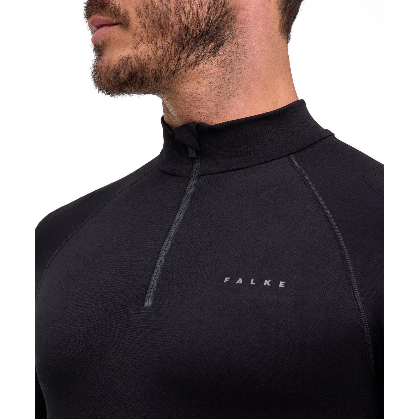 T-shirt met lange mouwen en rits Falke Maximum Warm 5/5