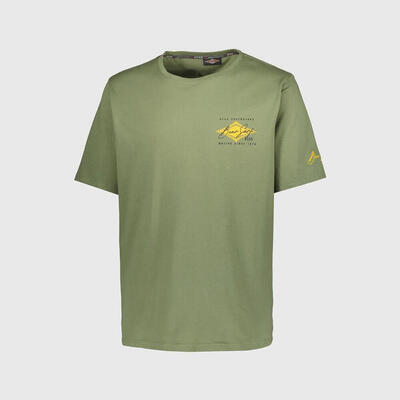 T-shirt beervormer olijfgroen