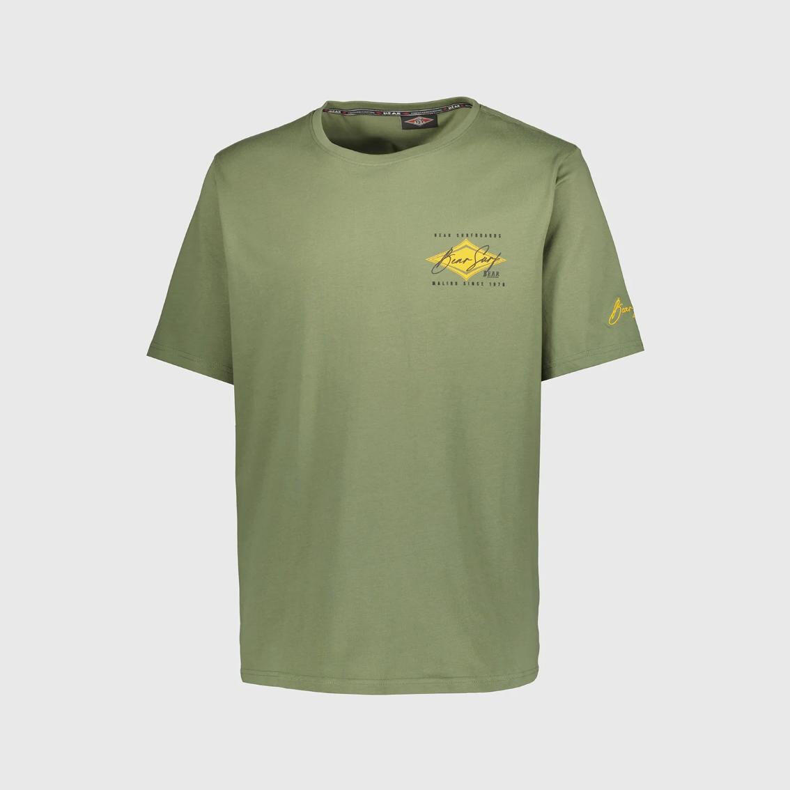 Bear - T-shirt Bear Shaper Vert Huile - T-shirt Manches Courtes - Vert - Decathlon