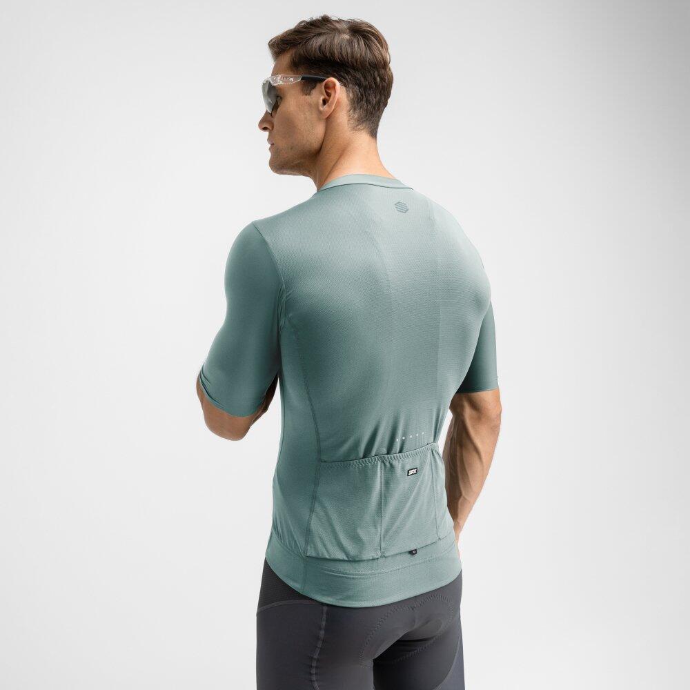 Herren Radsport ultraleichtes radtrikot für SRX Dauphiné Armeegrün 6/7