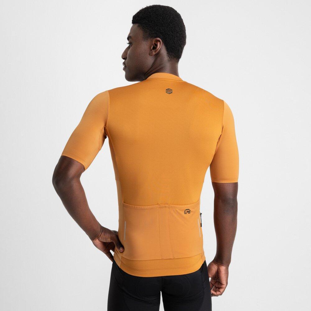 Tricou de cu mânecă scurtă pentru din țesături reciclate M6R Apricot Portoc 6/8