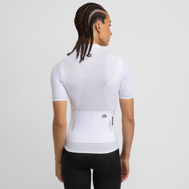 Tricou de cu mânecă scurtă pentru din țesături reciclate M6R Pure Alb