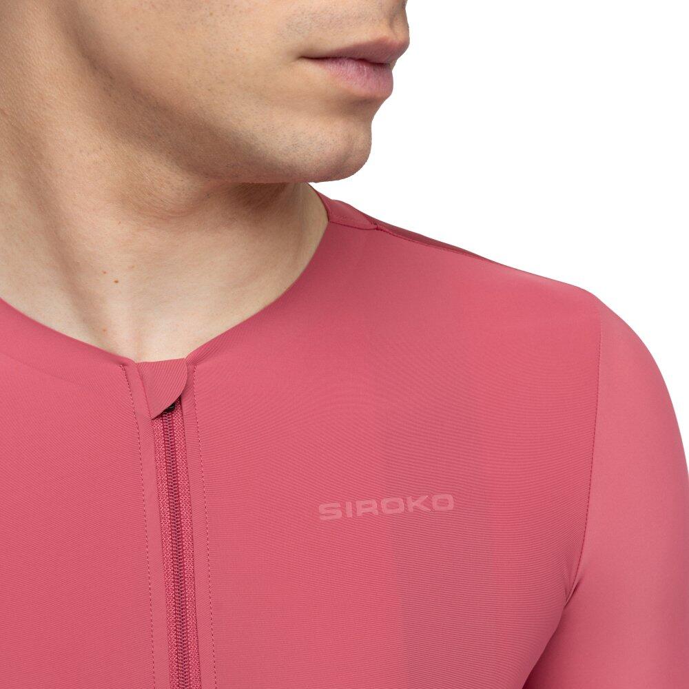 Camisola ultraleve de ciclismo homem SRX Dirty Kanza Bordeux 5/8