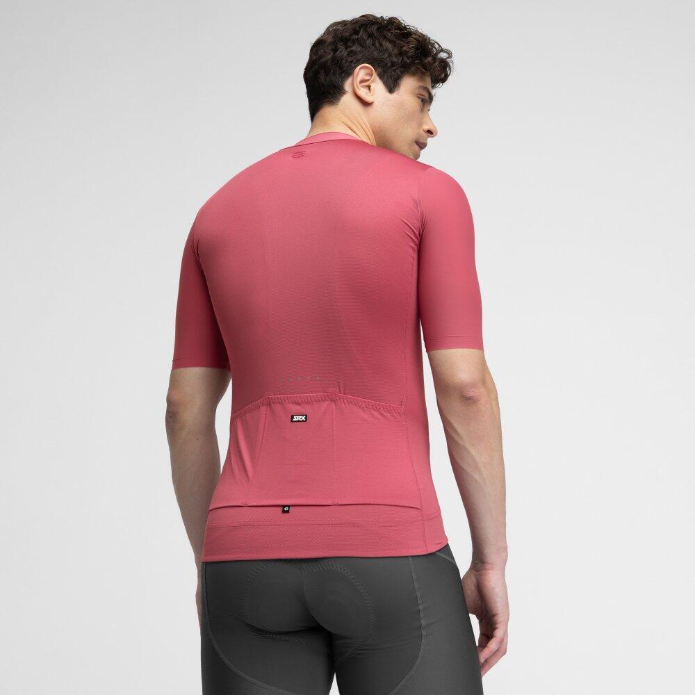 Camisola ultraleve de ciclismo homem SRX Dirty Kanza Bordeux 6/8