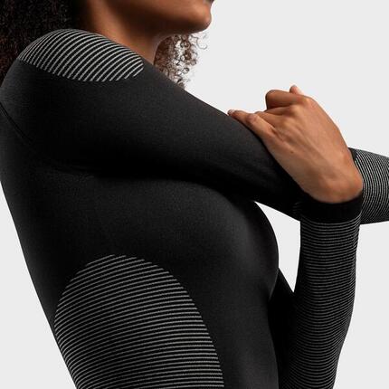 Sous-maillot de compression femme Sports d'hiver Drystone Noir