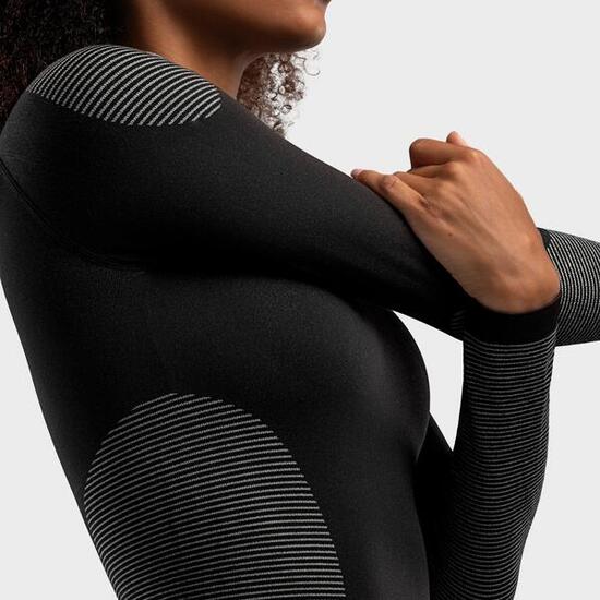 Sous-maillot de compression femme Sports d'hiver Drystone Noir