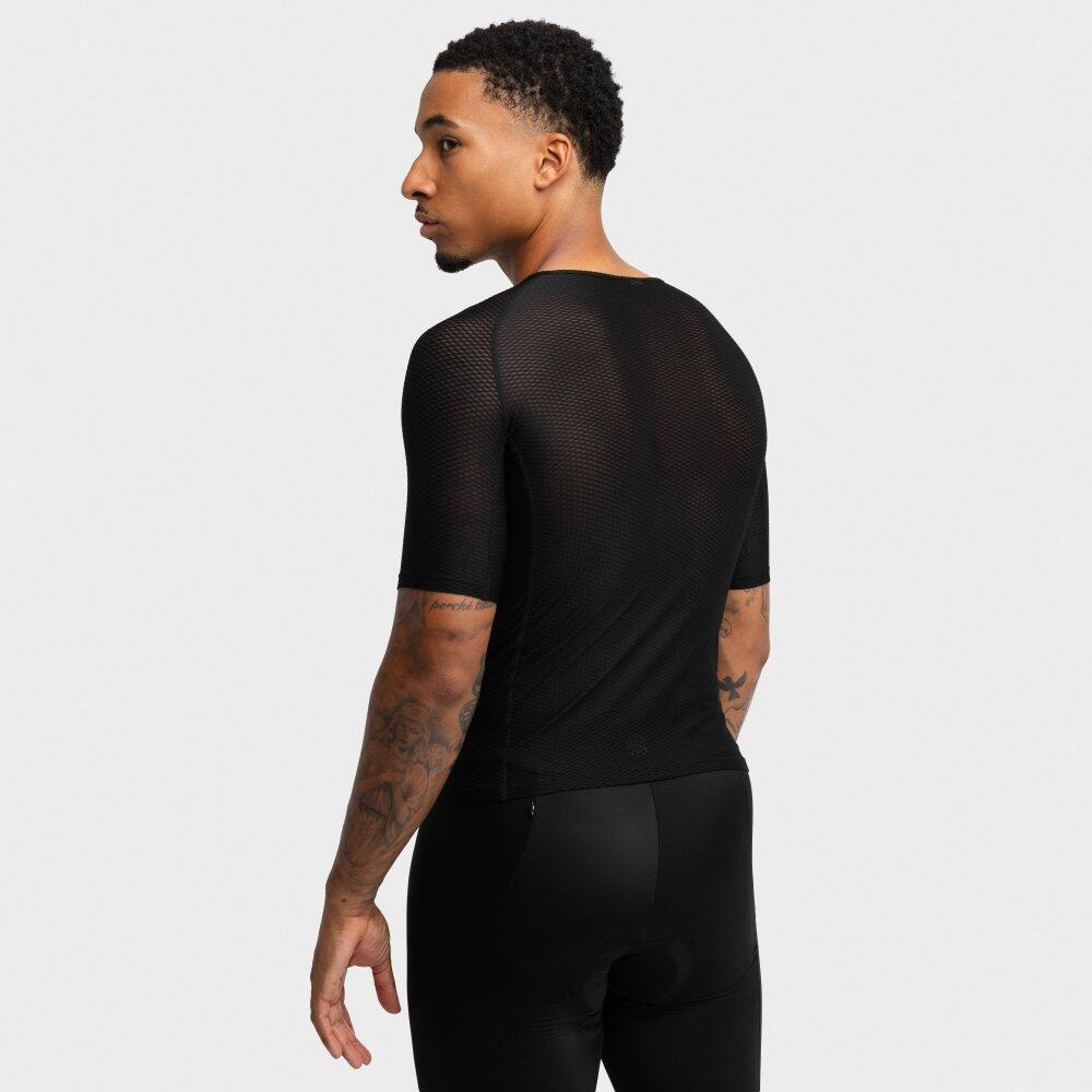 Maglia intima tecnica da ciclismo uomo Ultrablack Nero 6/7
