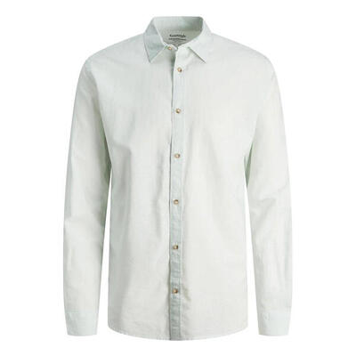 Overhemd jack & jones zomer linnenmix kalmerende zee