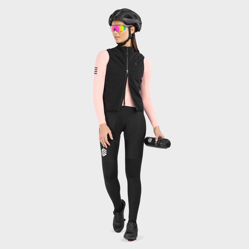 Gilet vélo thermique femme Cyclisme SRX Ultra Warm-W Noir 4/8