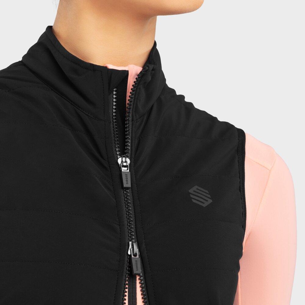 Gilet vélo thermique femme Cyclisme SRX Ultra Warm-W Noir 5/8