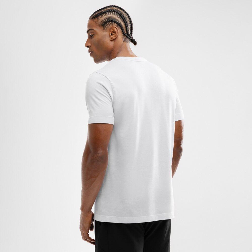 Men Fitness 's training short sleeve t-shirt Salt White 6/7