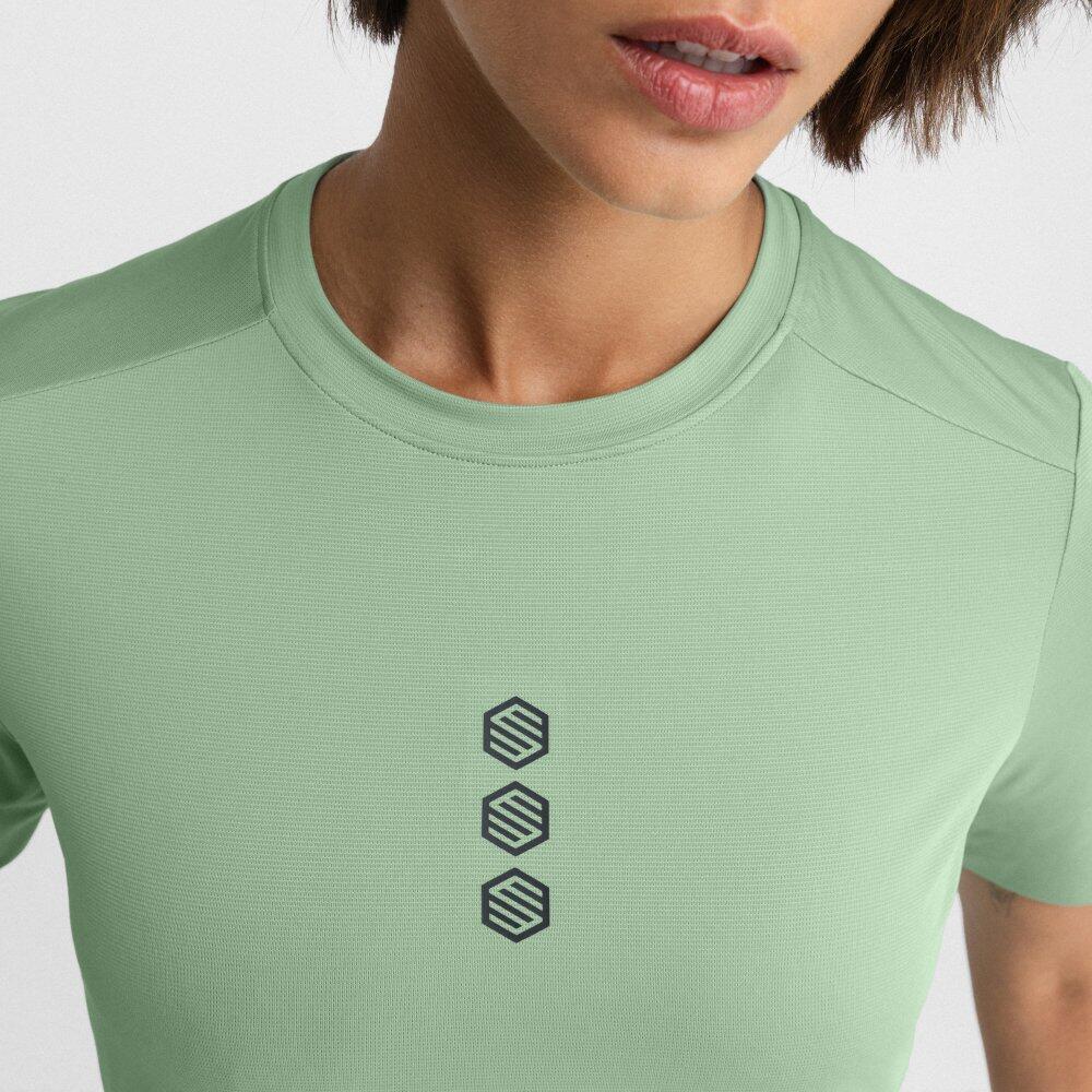 Damen Radsport gravel-t-shirt Juniper Grün 5/7