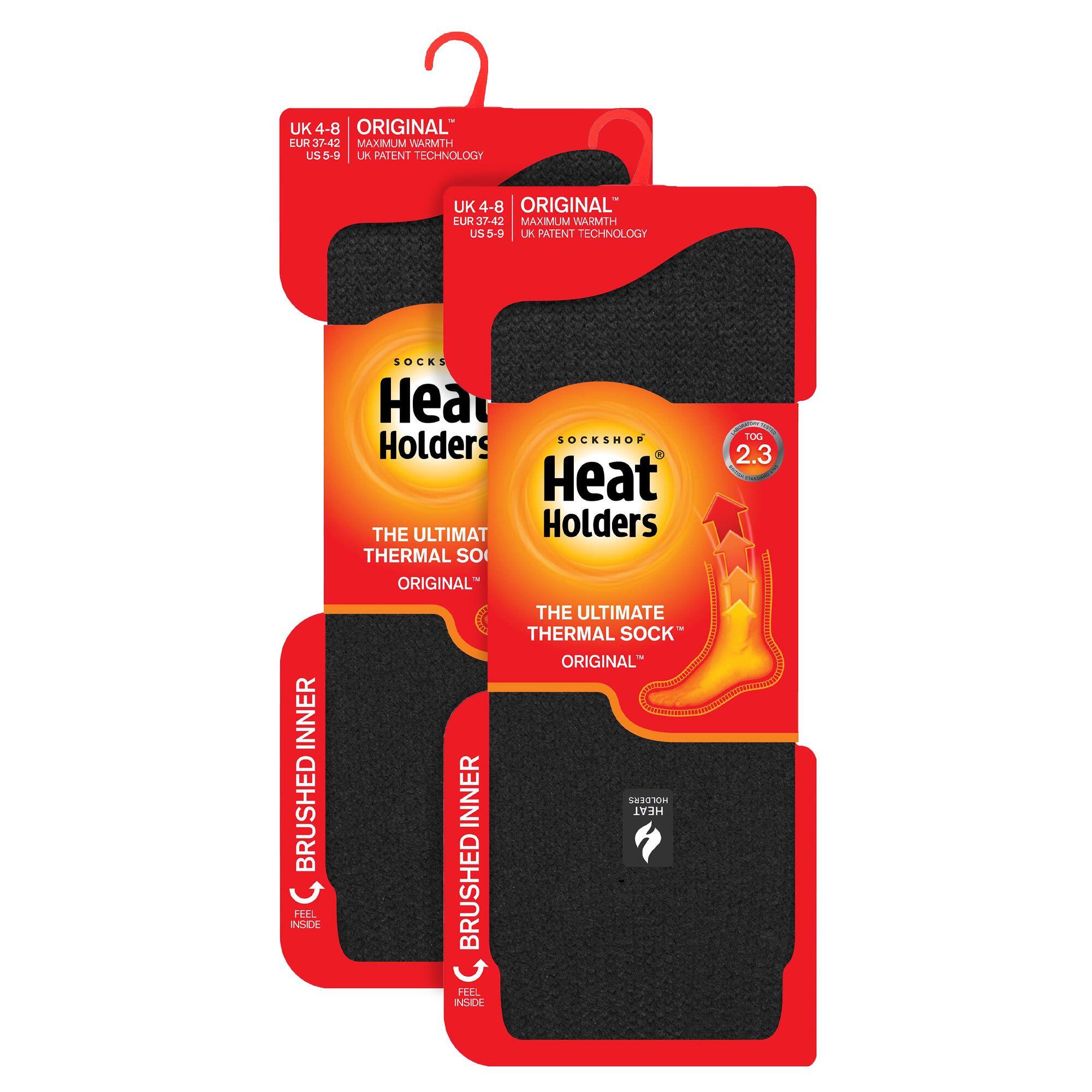 Lot de 2 chaussettes thermiques évacuant l'humidité pour femme 2/6