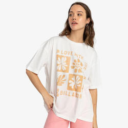 T-shirt Billabong Amoureux du Soleil blanc