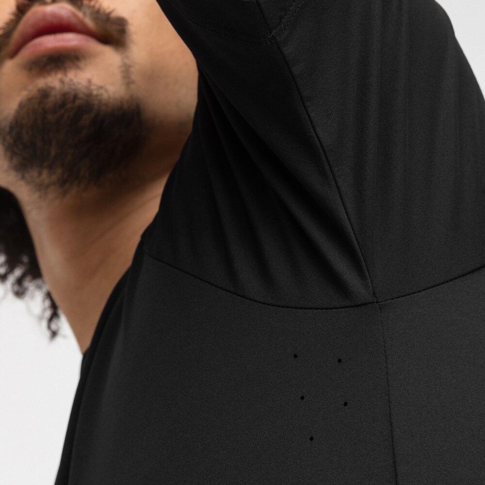 T-shirt randonnée manches courtes homme Cave Noir 5/8