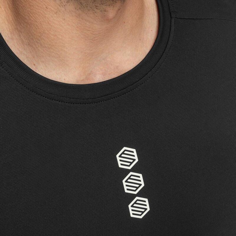 Tricou de pe pietriș pentru bărbați Locust Negru