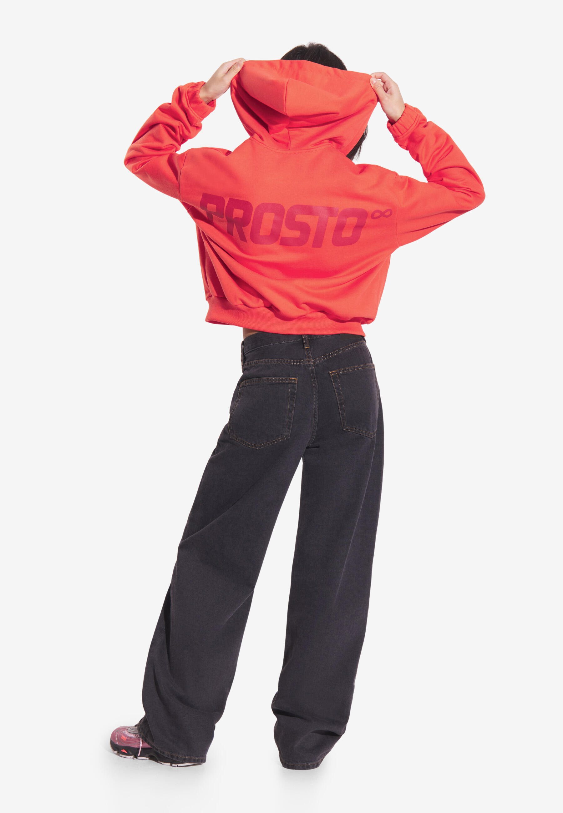 Bluza sportowa damska Prosto Bomb z kapturem 3/6