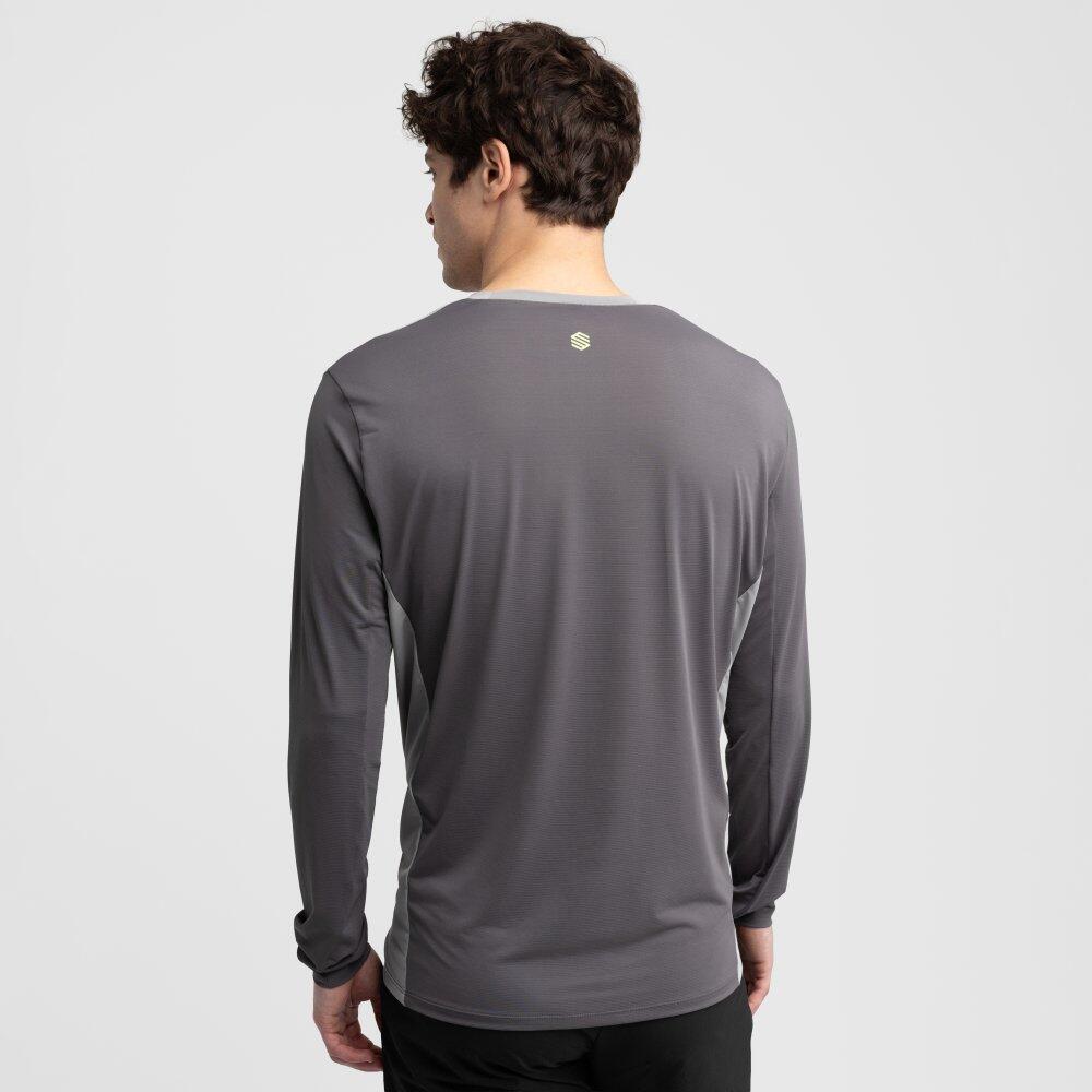 Camiseta manga larga MTB hombre ciclismo MTB Endo Gray Gris 6/6