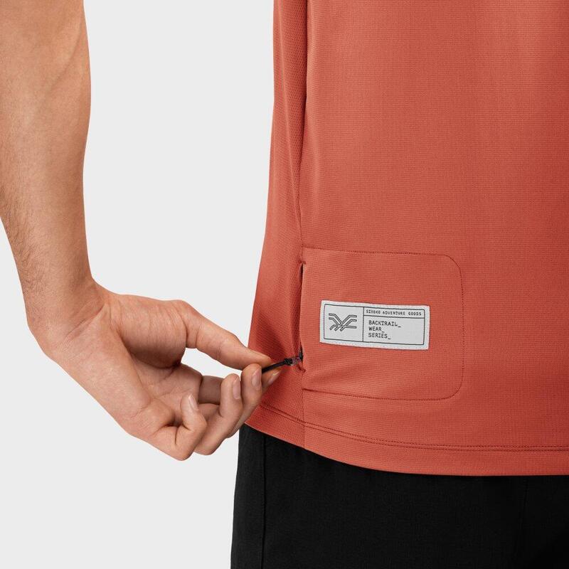 Tricou de pe pietriș pentru bărbați Tushar Argilă