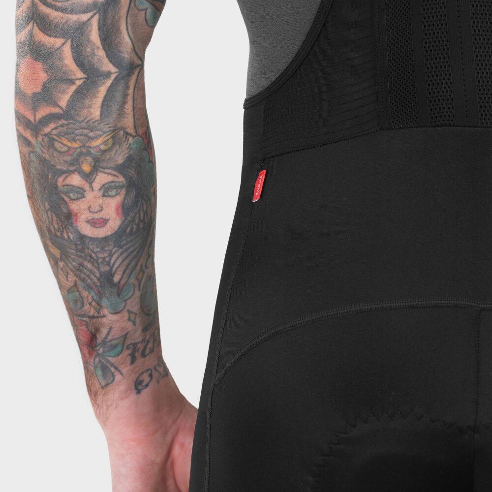Salopette ciclismo a gamba lunga uomo Black Sea Nero 6/7