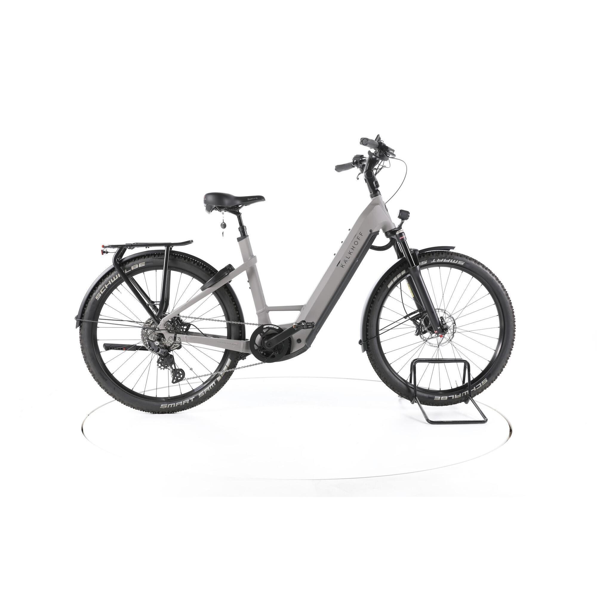 Kalkhoff - Reconditionné - Kalkhoff Entice 7.b Move+ Trekking Vélo Entrée Basse - Très Bon - Vélo Tout Chemin - Gris - Moyen - Decathlon