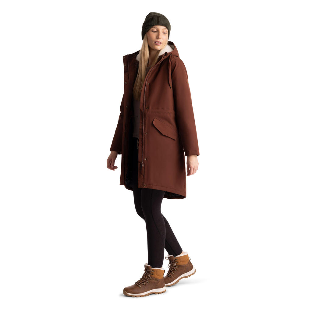 Womens Waterproof Longer Length Rainwear Jacket - Vailsom