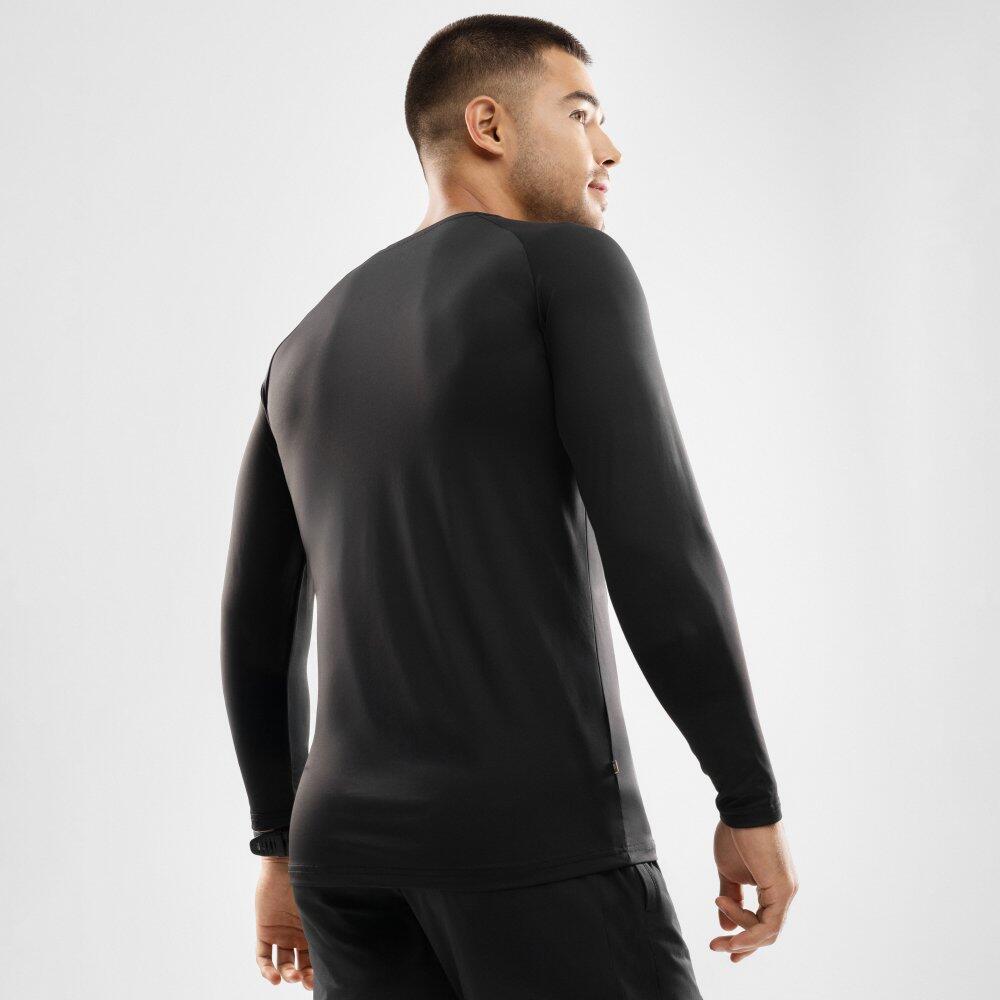 T-shirt fitness manches longues homme Key Noir 6/7