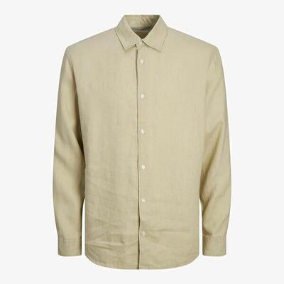 Overhemd jack & jones clawrence linnen velden van rogge