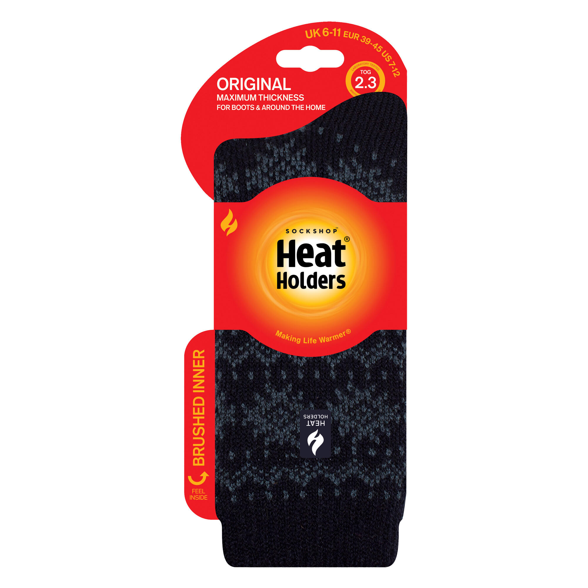 Herren-Jacquard-Thermosocken für den Winter 2/4