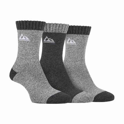 Storm Bloc - 3 Paires Chaussettes Randonnée Femme | Confortable Chaussettes