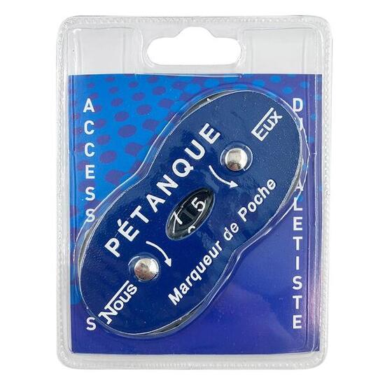 Marqueur de points de poche pour pétanque