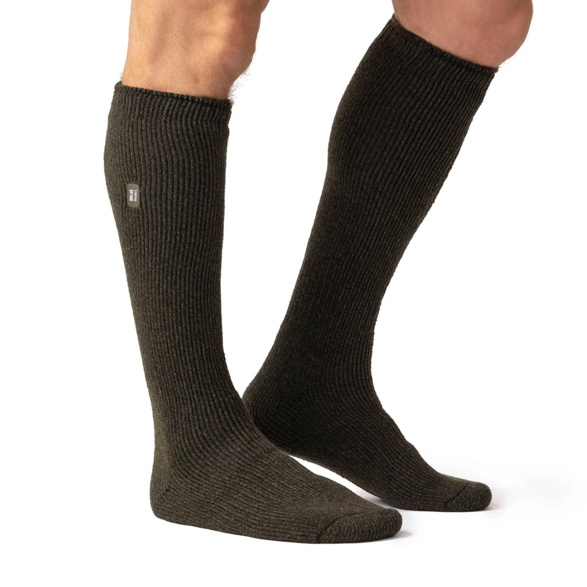 Lot de 2 chaussettes de ski extra longues pour hommes 4/5