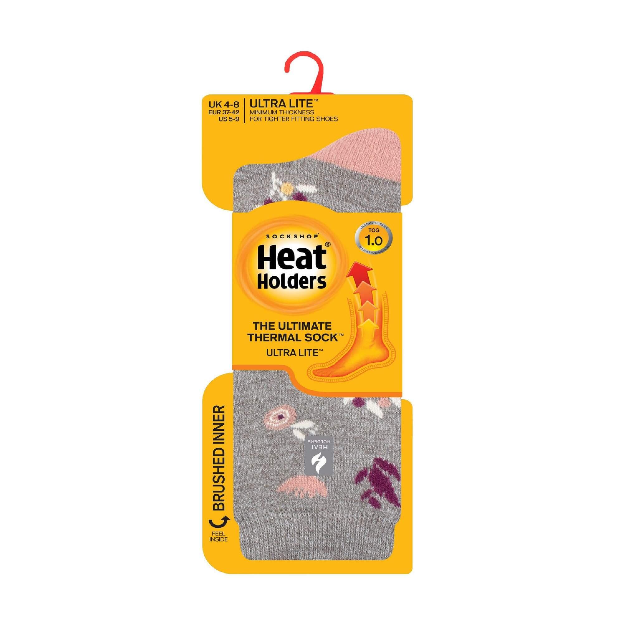 Heat Holders Ultra Lite - 1 Paire Femmes Polaires Hiver Chaussettes Thermiques 2/6