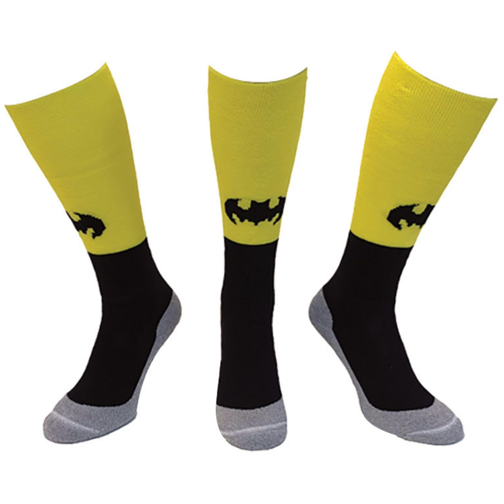 Hingly - Lang Batman Socken für Herren und Damen | Fußballsocken | Hockeysocken 3/4