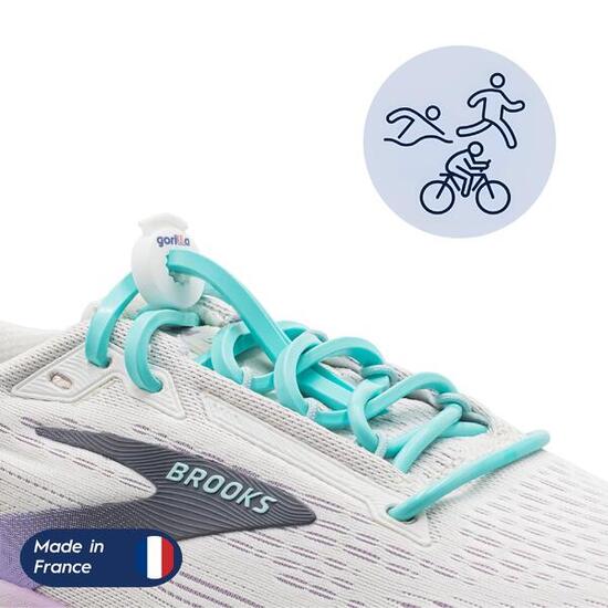 Lacets rapides triathlon élastiques silicone