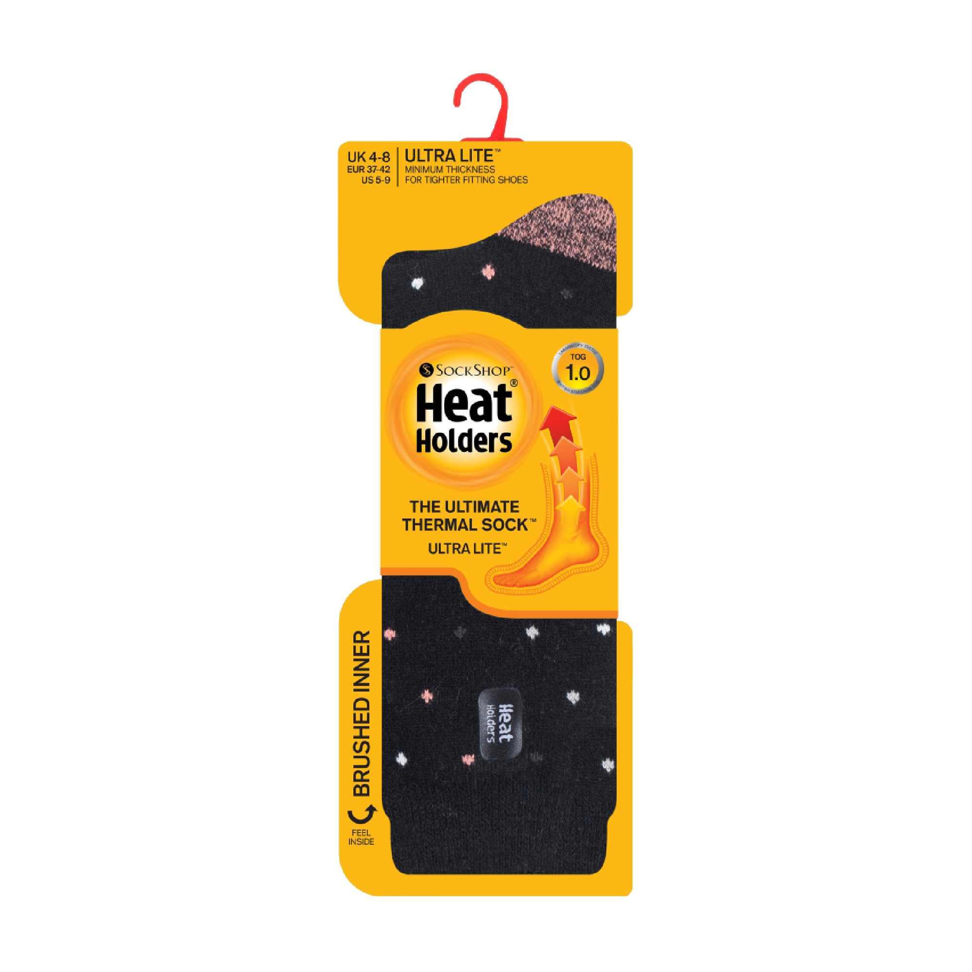 Heat Holders - Ultra Lite Thermosocken mit Gebürstetem Innengarn für Damen 2/6