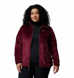 Veste Polaire Columbia "Fire Side II Sherpa Full Zip" XS Bordeaux