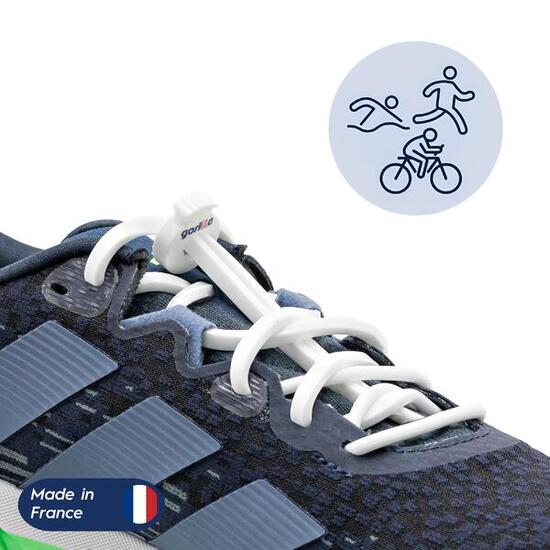 Lacets rapides triathlon élastiques silicone