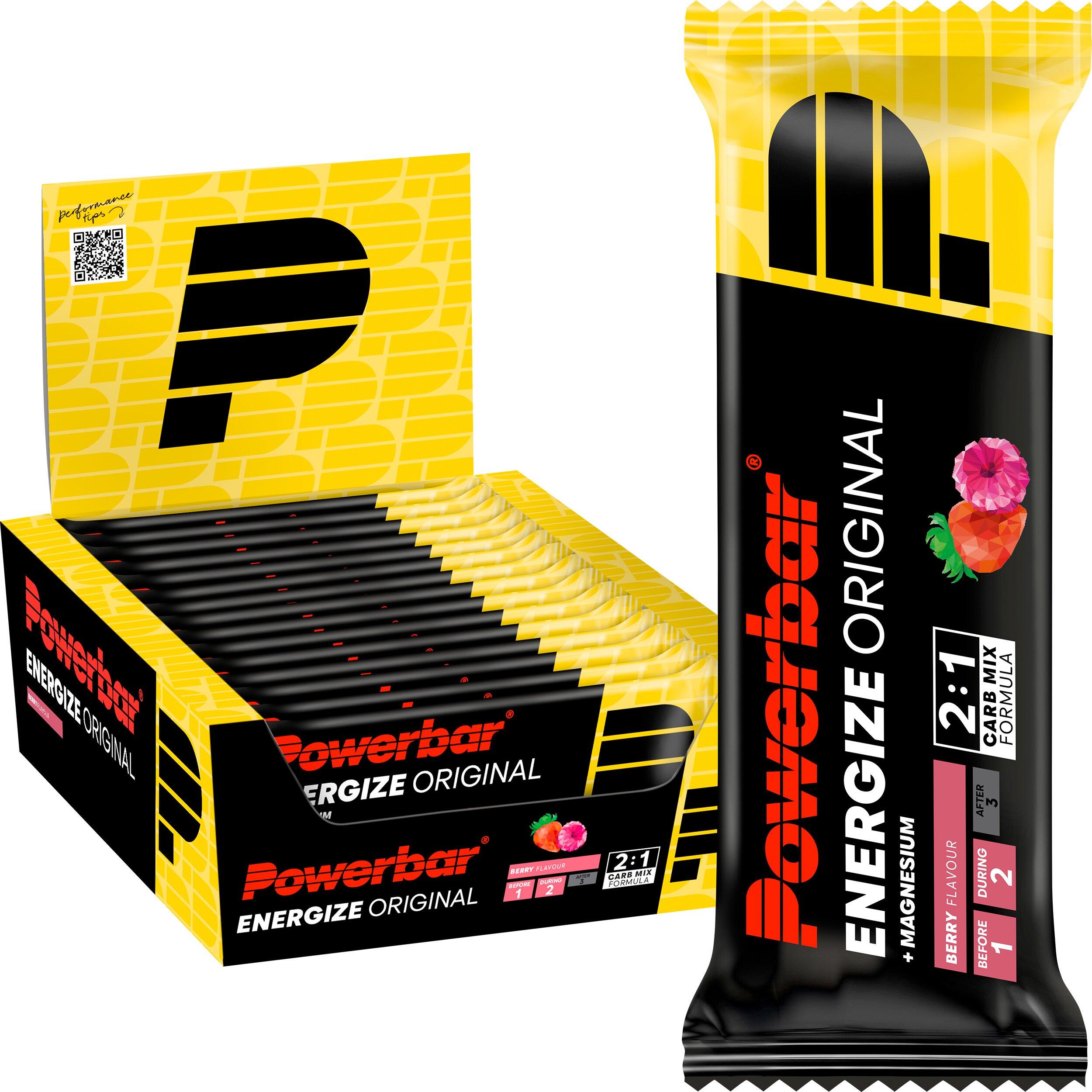 Powerbar - Barres Énergétiques | Energize Bar (15x55g) | Berry - Barre Énergétique - Decathlon