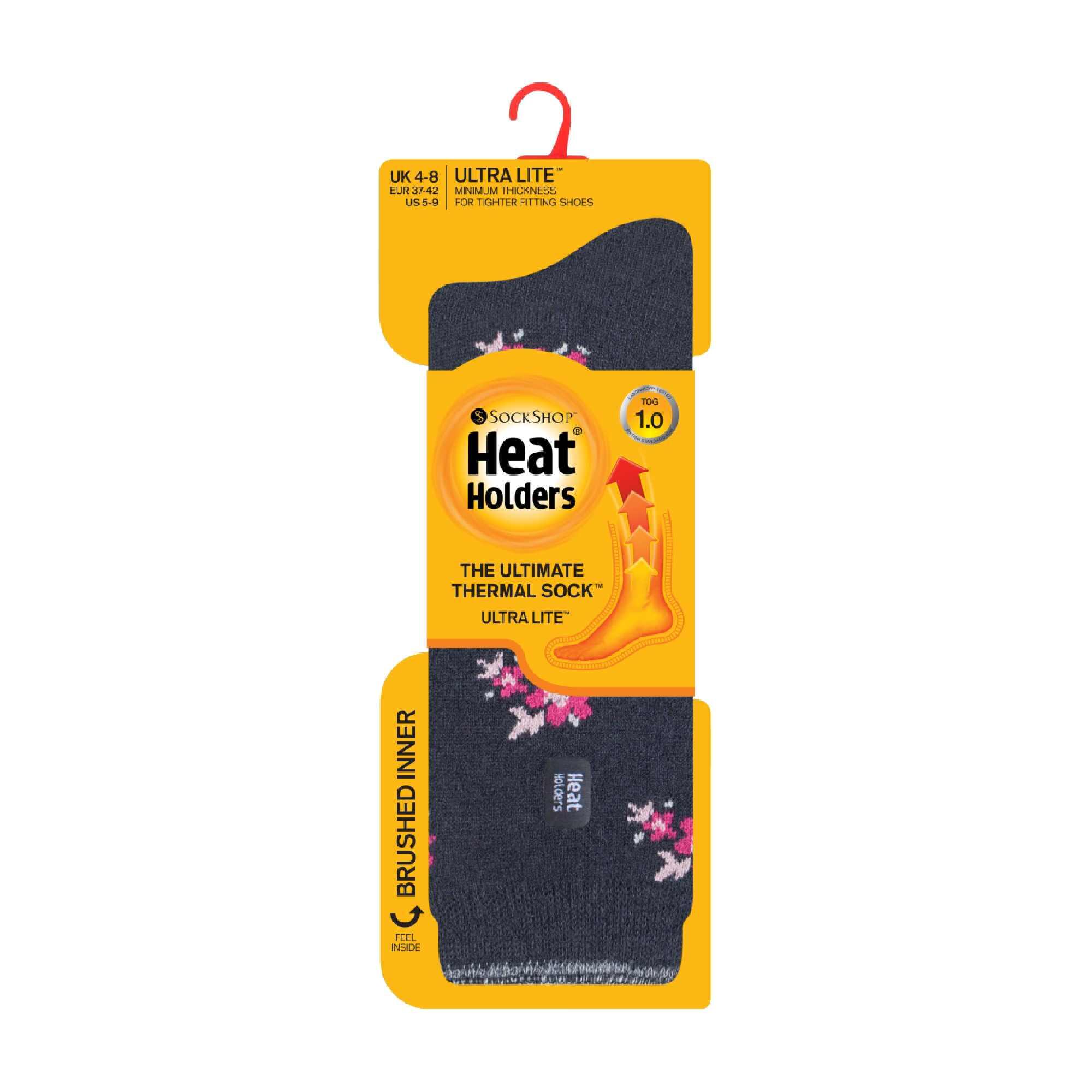 Heat Holders - Ultra Lite Thermosocken mit Gebürstetem Innengarn für Damen 2/6