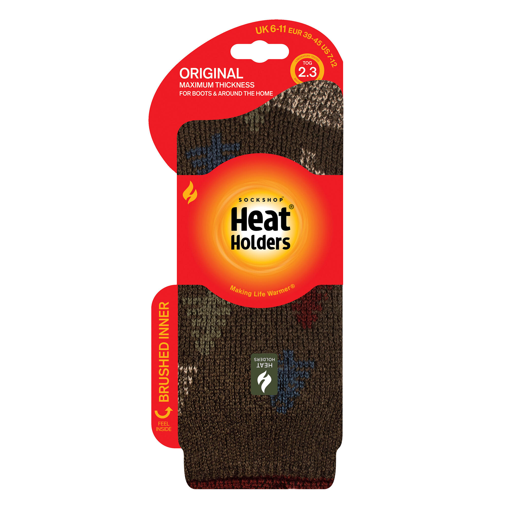 Herren-Jacquard-Thermosocken für den Winter 2/4