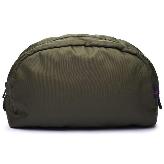 Beauty case da uomo donna in poliestere verde da lifestyle