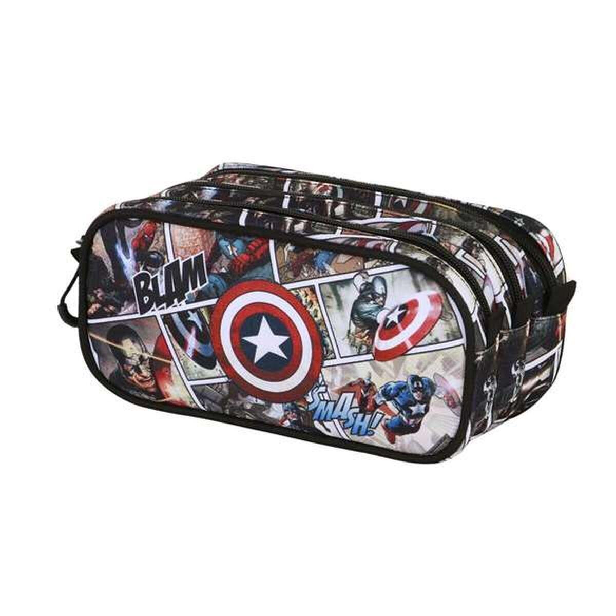 Dreifaches Mehrzweck-Etui MARVEL Bunt 3/5