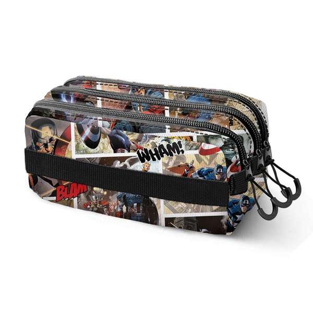 Dreifaches Mehrzweck-Etui MARVEL Bunt 5/5