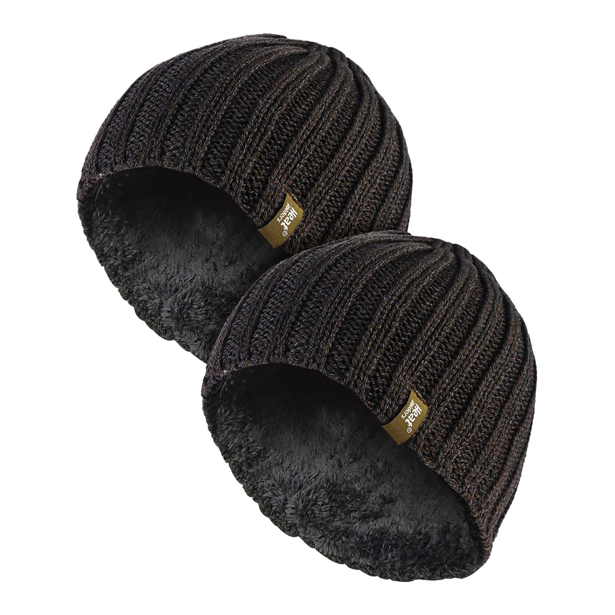 HEAT HOLDERS Heat Holders - Cappello Termico Uomo, 2 PK Maglia Cuffia