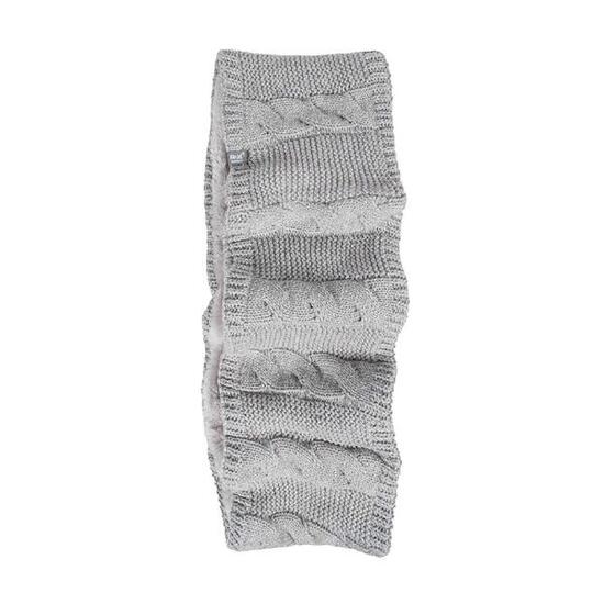 Heat Holders - Écharpe Tricot Torsadé Doublée Polaire Femmes